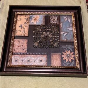 Kirklands Multicolor Floral Wall Art